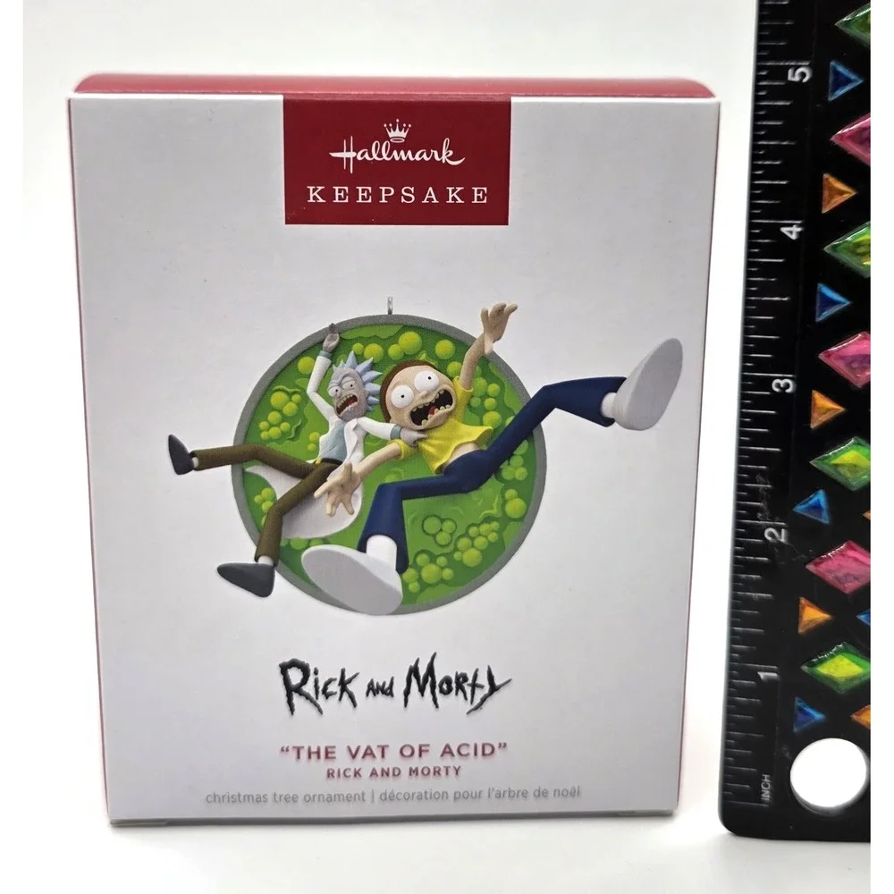 2024 Hallmark  Rick and‎ Morty The Vat Of Acid Ornament Christmas Keepsake New